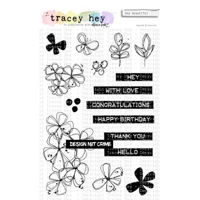 Tracey Hey Stempel -  Hey Beautiful